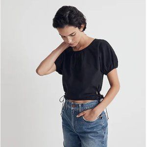 Madewell size M black crop